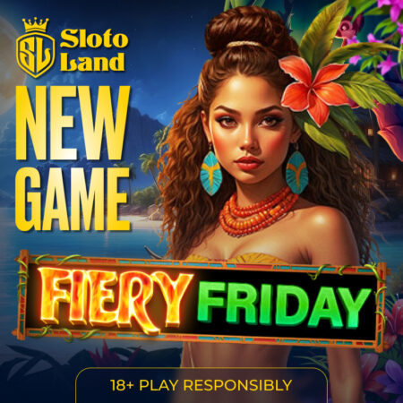Fiery Friday — самый жаркий островной праздник от провайдера SlotoLand! 🏝🔥