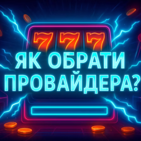 Як обрати провайдера для гри в онлайн-казино