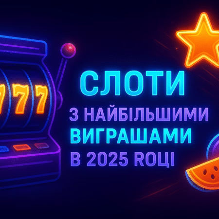 Рейтинг слотів із найбільшими виграшами у 2026 році