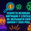 Секрети великих виграшів у слотах: як збільшити свої шанси у 2026 році?