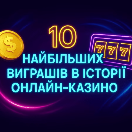 💰 10 найбільших виграшів в історії онлайн-казино