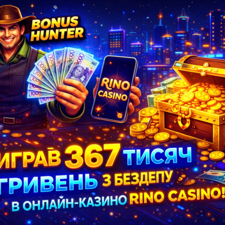 🤑 Виграв 367 218 грн з бездепа в Rino Casino — без жодного депозиту!
