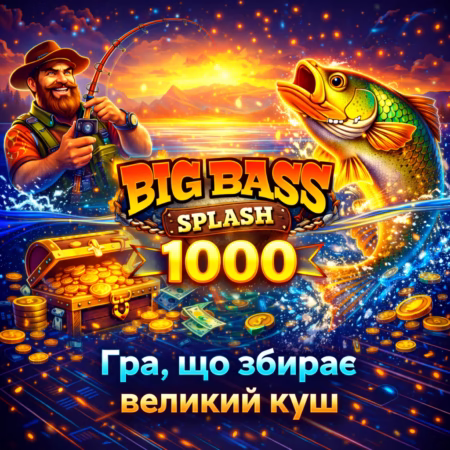 Big Bass Splash 1000 — новий улов від Pragmatic Play, який вже збирає великий куш!