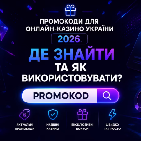 🎁 Промокоди для онлайн-казино України 2026: де знайти та як використовувати?